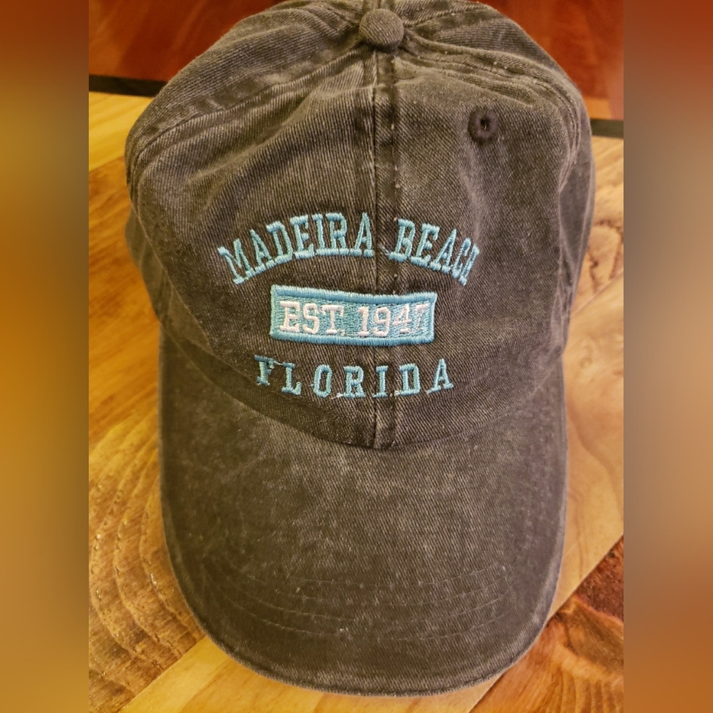 Madeira Beach Est. 1947 Florida  Gray Baseball Hat NWOT